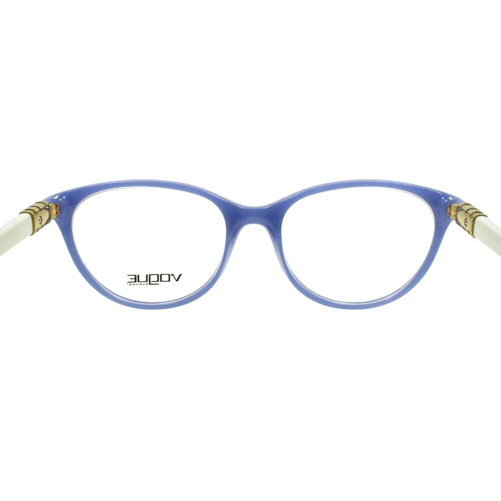 Vogue VO 5153 2594 Women's Eyeglasses Frames Cat Eye 53-17-140 Beige / Azure